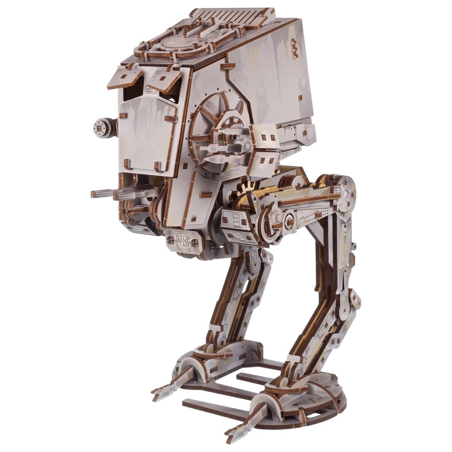 Star Wars Puzzle 3D din lemn AT-ST Walker poza produsului