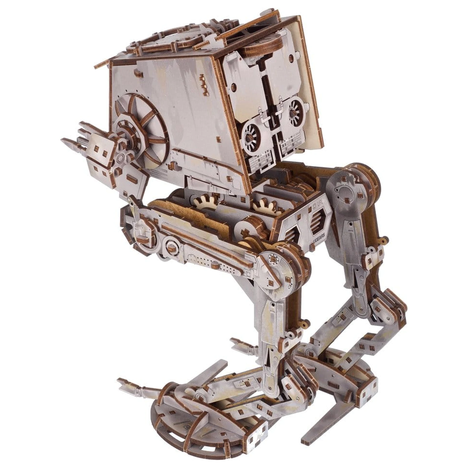 Star Wars Puzzle 3D din lemn AT-ST Walker poza produsului