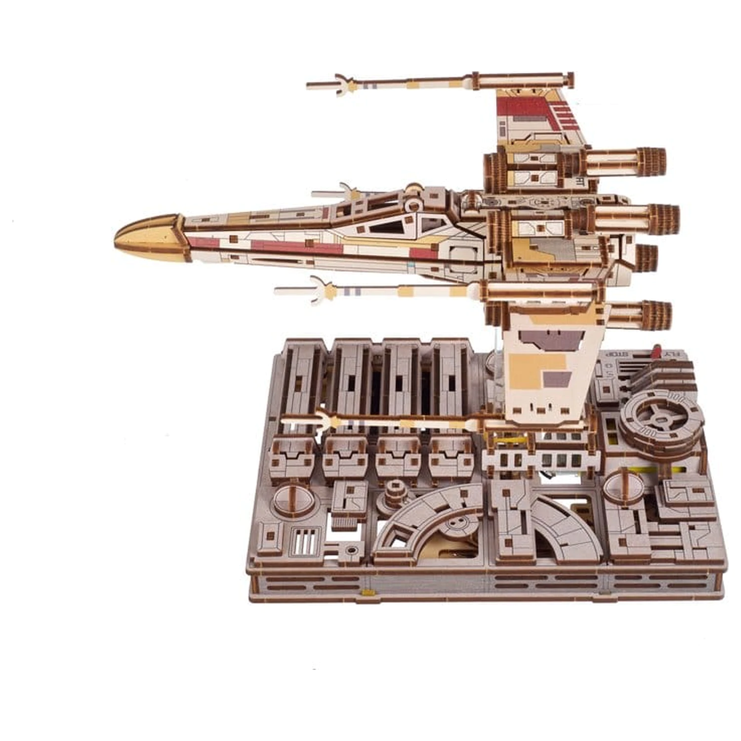 Star Wars 3D puzzle din lemn Luke Skywalker's X-Wing Starfighter poza produsului