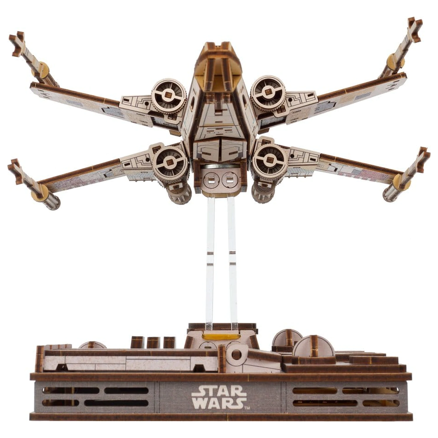 Star Wars 3D puzzle din lemn Luke Skywalker's X-Wing Starfighter poza produsului