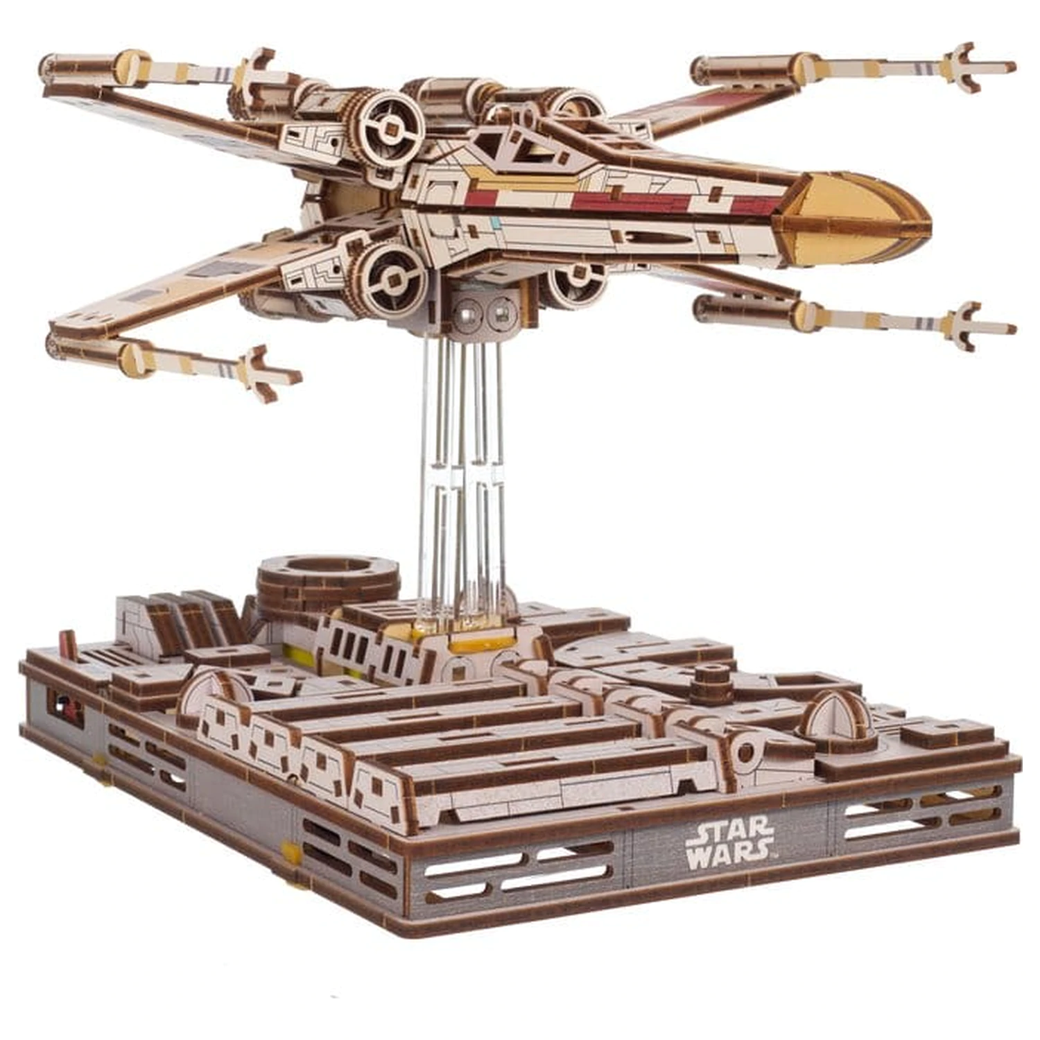Star Wars 3D puzzle din lemn Luke Skywalker's X-Wing Starfighter poza produsului