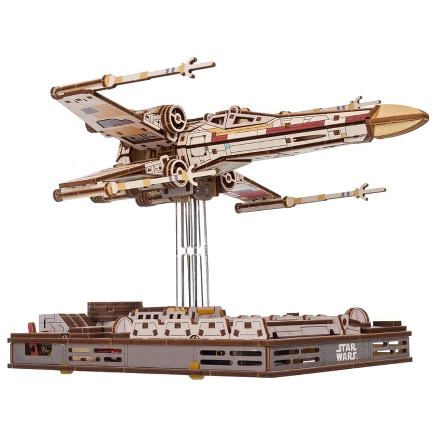 Star Wars 3D puzzle din lemn Luke Skywalker's X-Wing Starfighter poza produsului