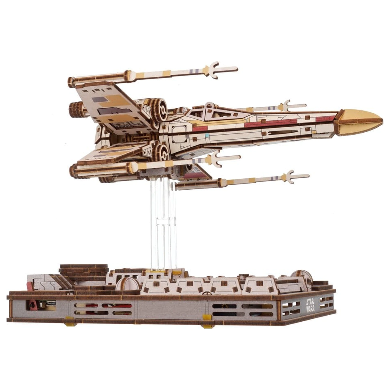 Star Wars 3D puzzle din lemn Luke Skywalker's X-Wing Starfighter poza produsului
