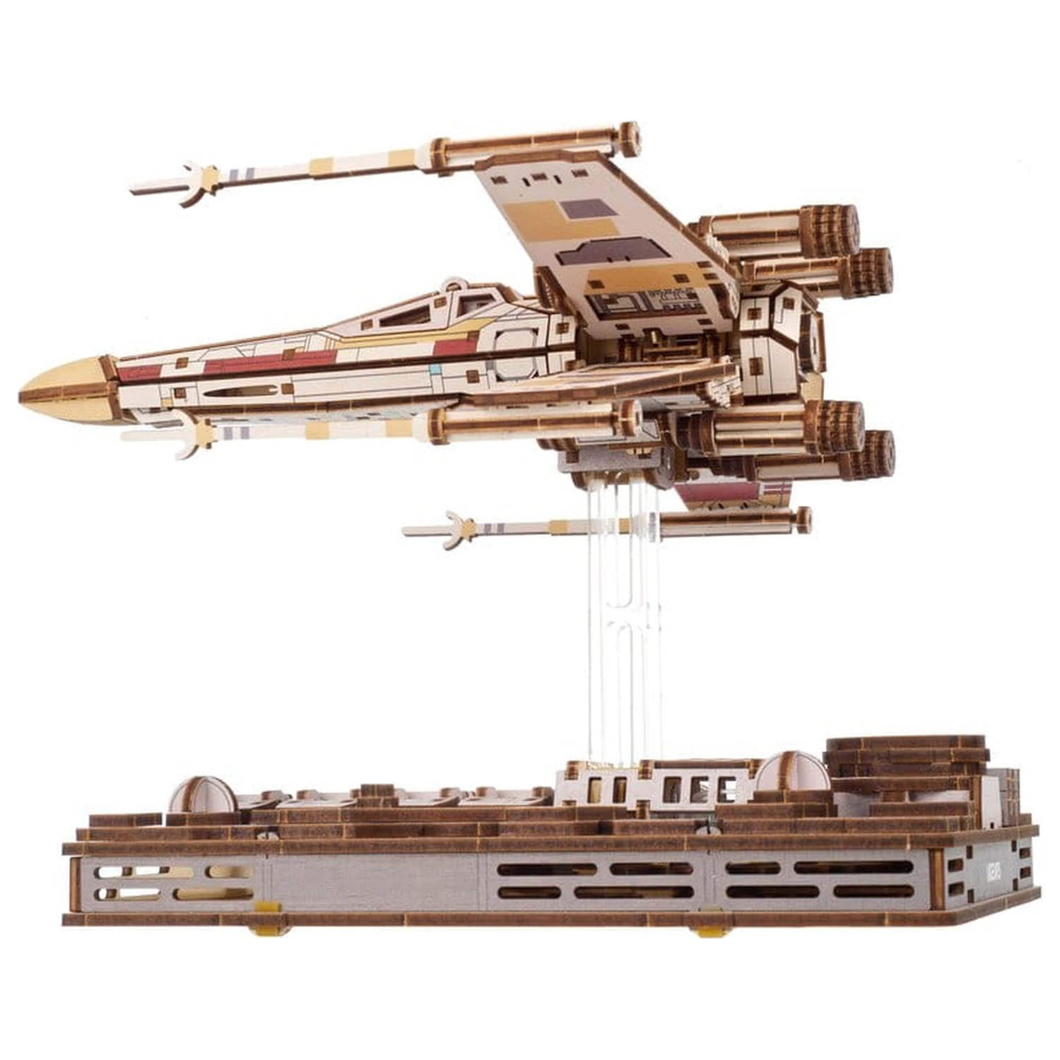 Star Wars 3D puzzle din lemn Luke Skywalker's X-Wing Starfighter poza produsului