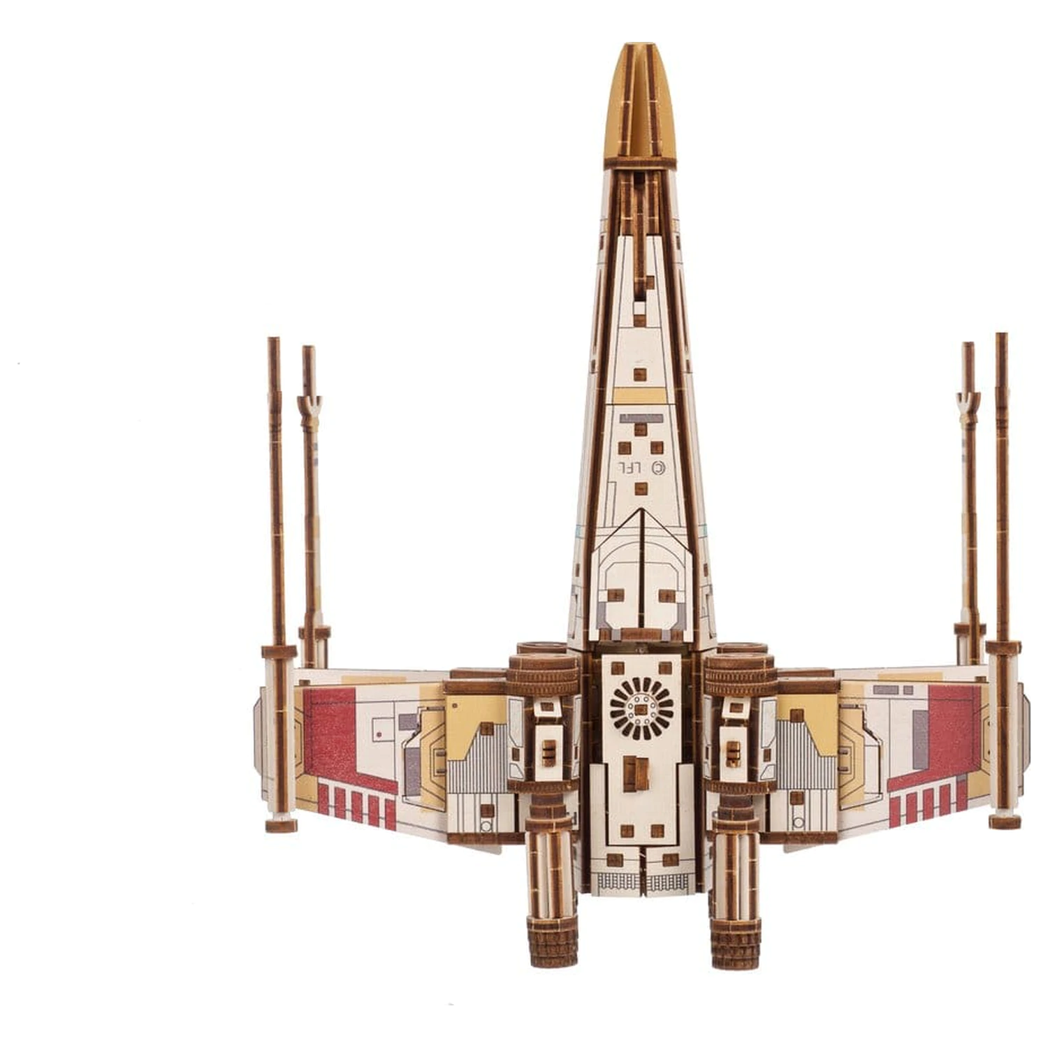 Star Wars 3D puzzle din lemn Luke Skywalker's X-Wing Starfighter poza produsului
