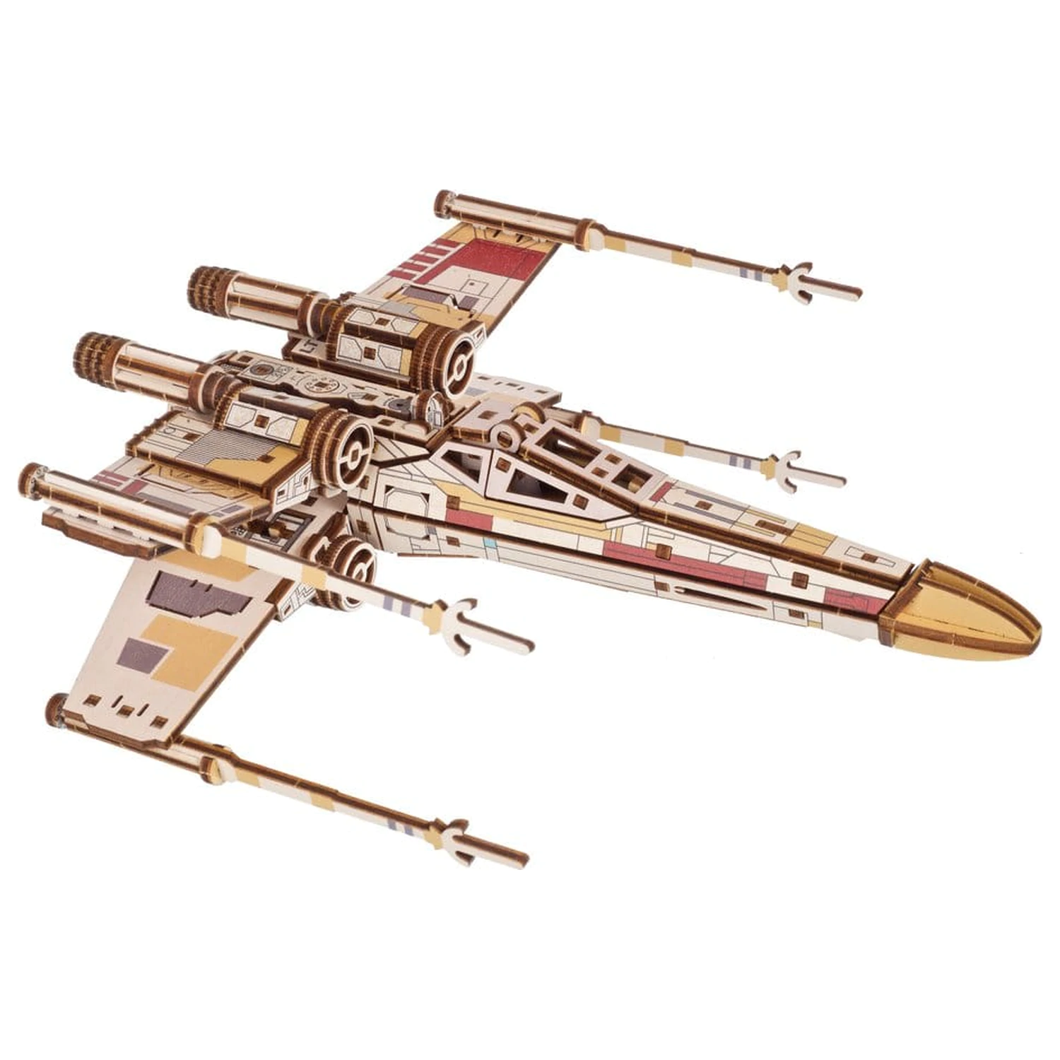 Star Wars 3D puzzle din lemn Luke Skywalker's X-Wing Starfighter poza produsului