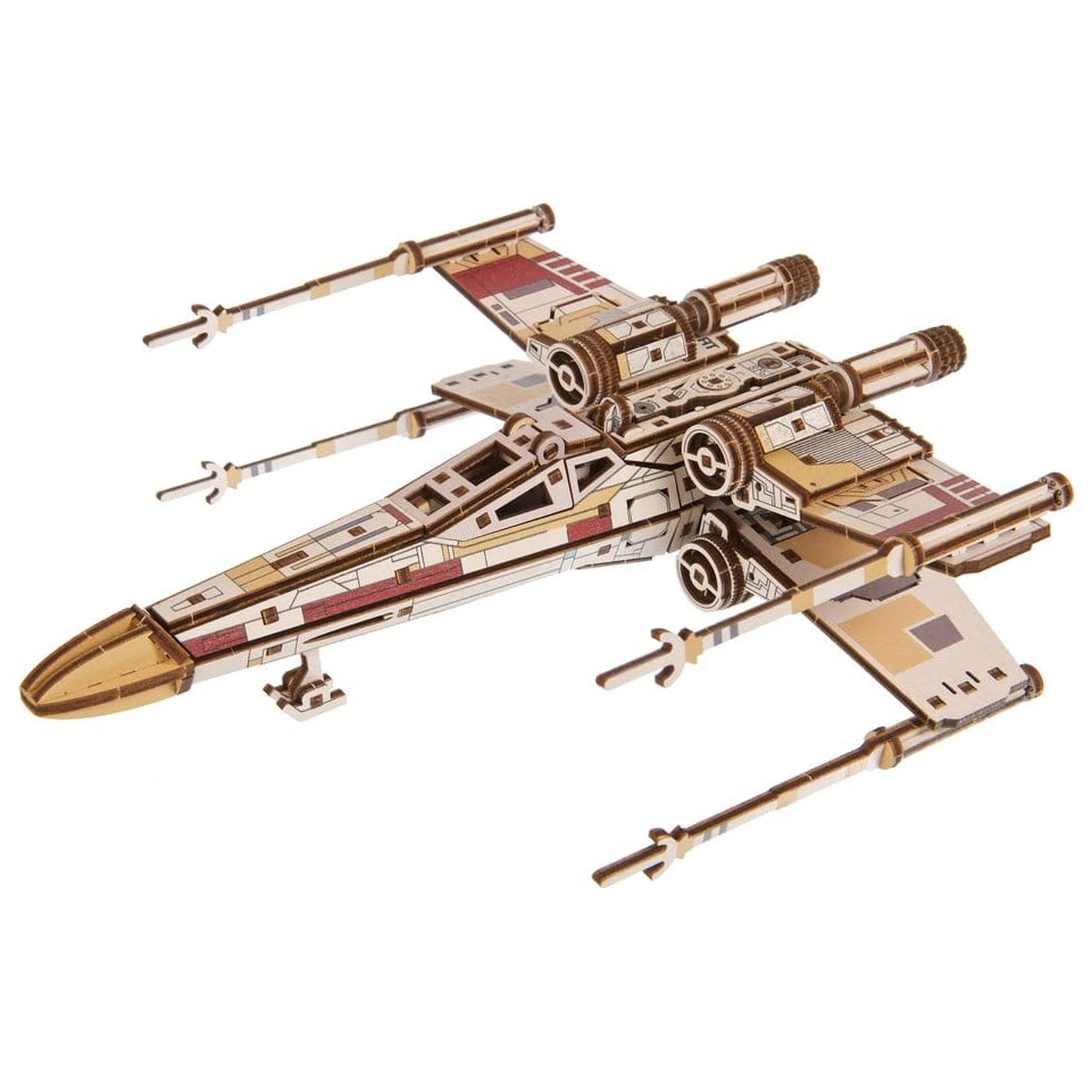 Star Wars 3D puzzle din lemn Luke Skywalker's X-Wing Starfighter poza produsului