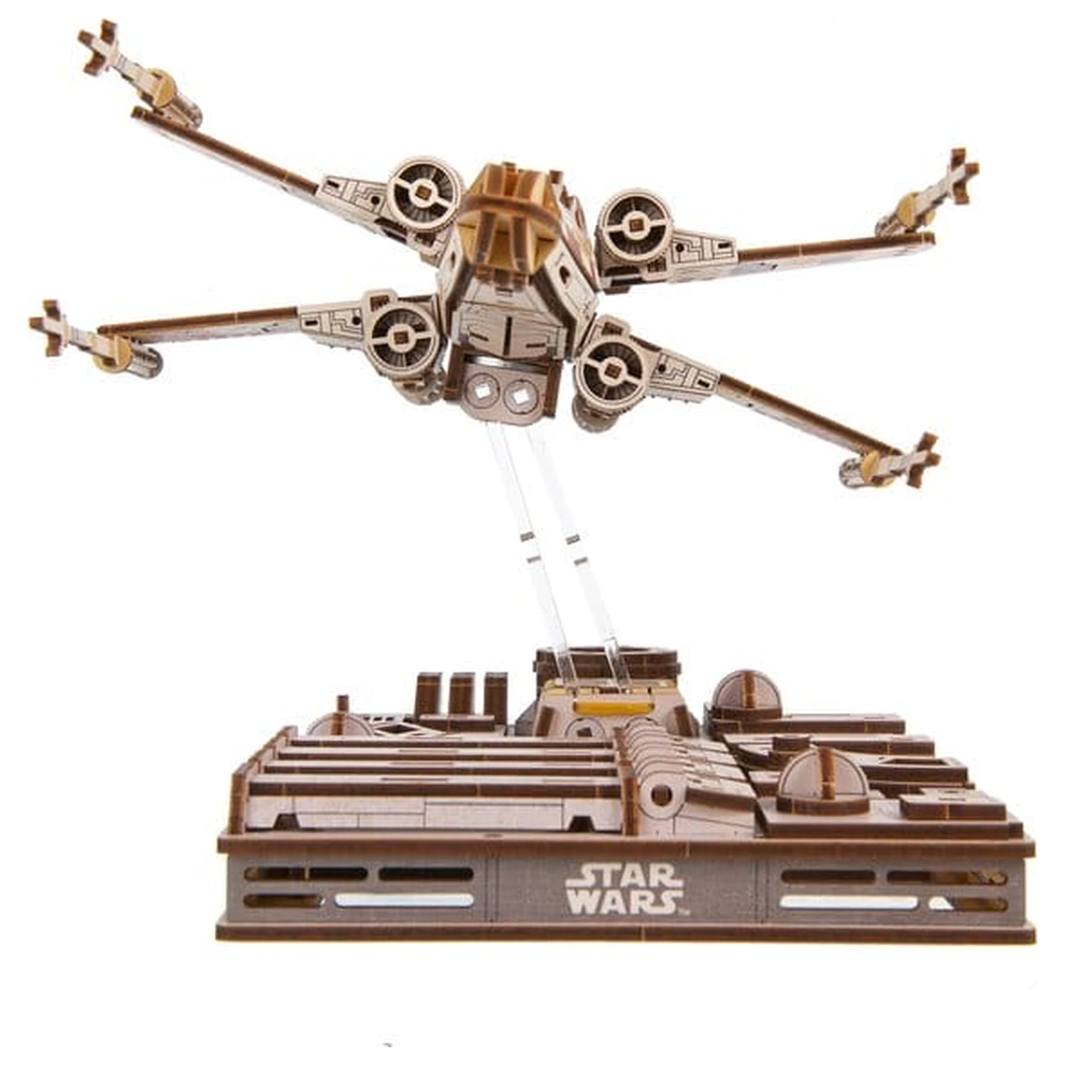Star Wars 3D puzzle din lemn Luke Skywalker's X-Wing Starfighter poza produsului