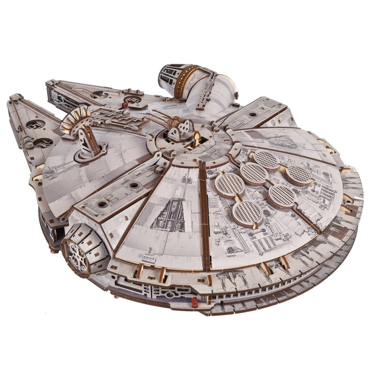 Star Wars 3D puzzle din lemn Millennium Falcon poza produsului