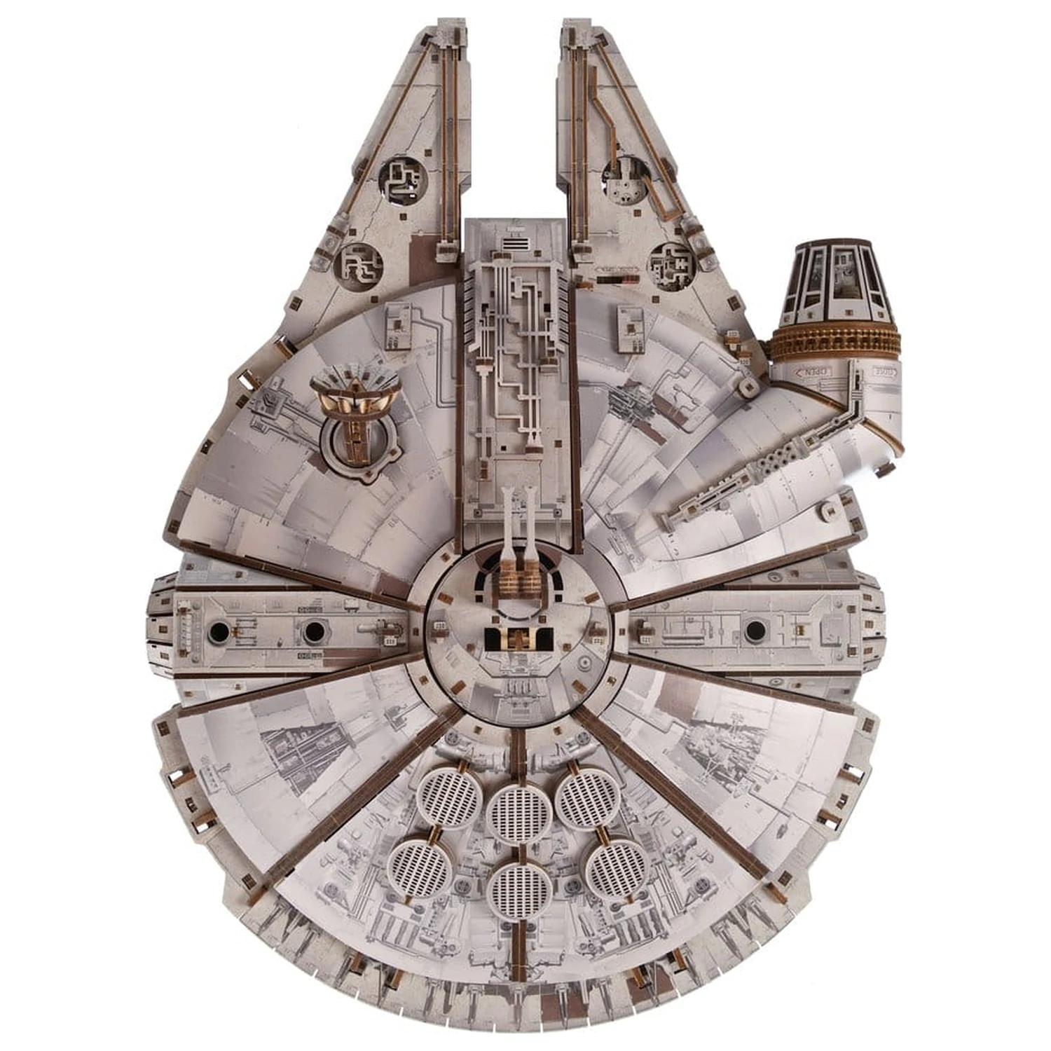 Star Wars 3D puzzle din lemn Millennium Falcon poza produsului