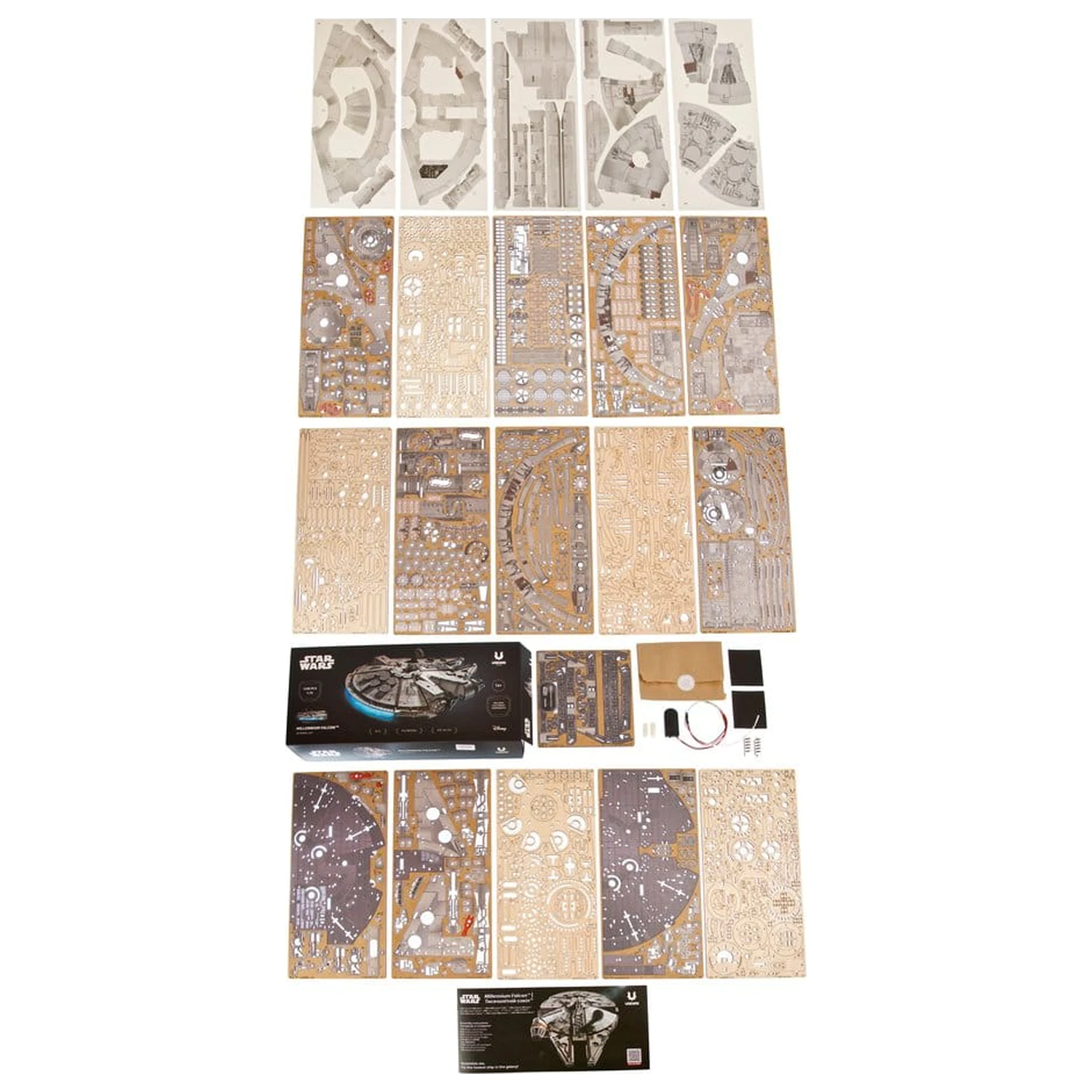 Star Wars 3D puzzle din lemn Millennium Falcon poza produsului