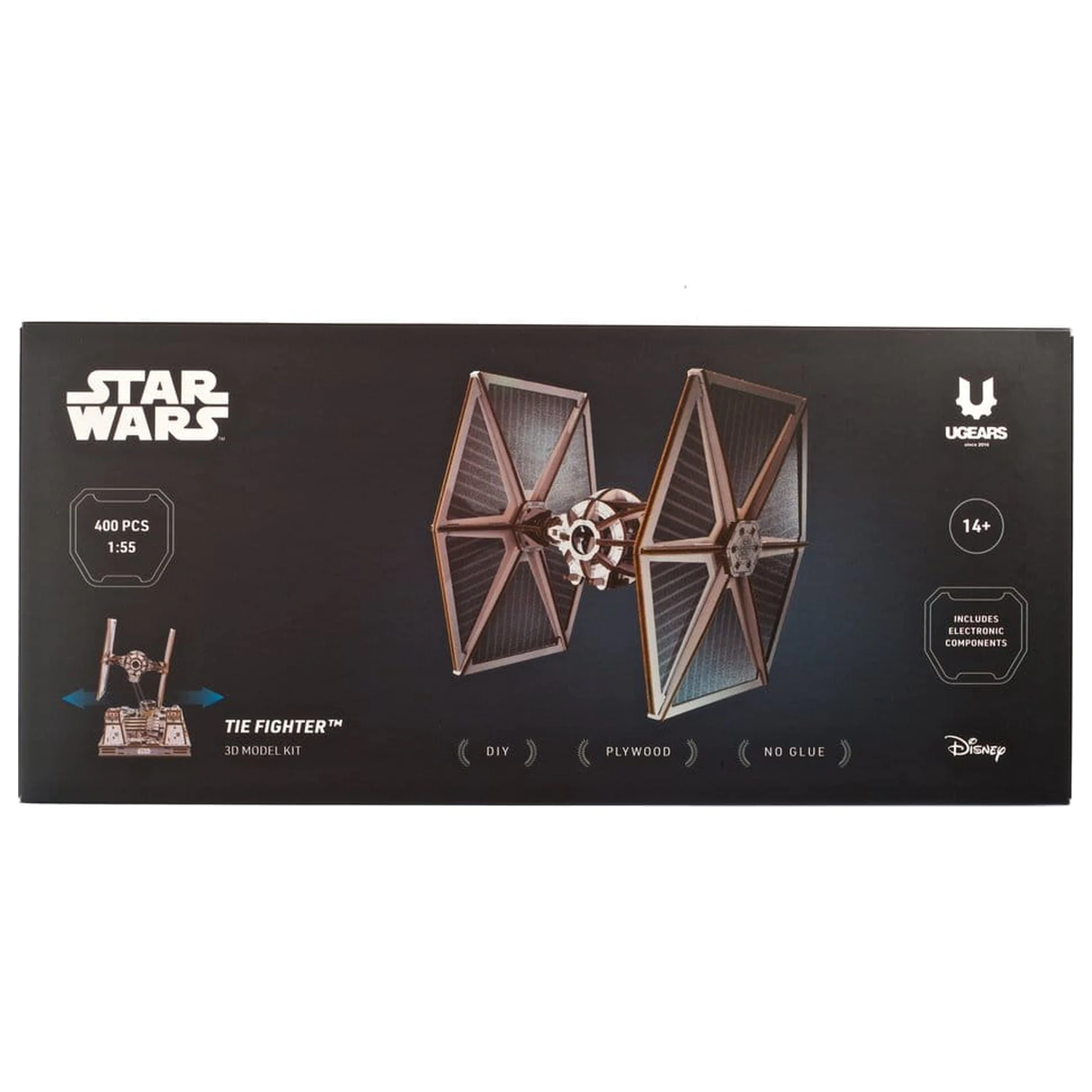 Star Wars 3D puzzle din lemn TIE Fighter poza produsului