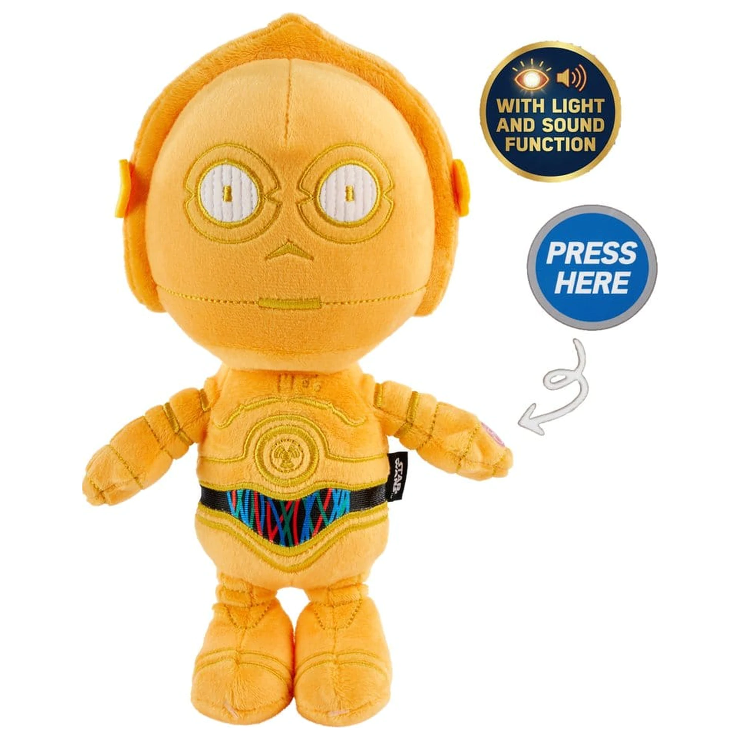 Star Wars 50th Figurina plus C-3PO 25 cm poza produsului