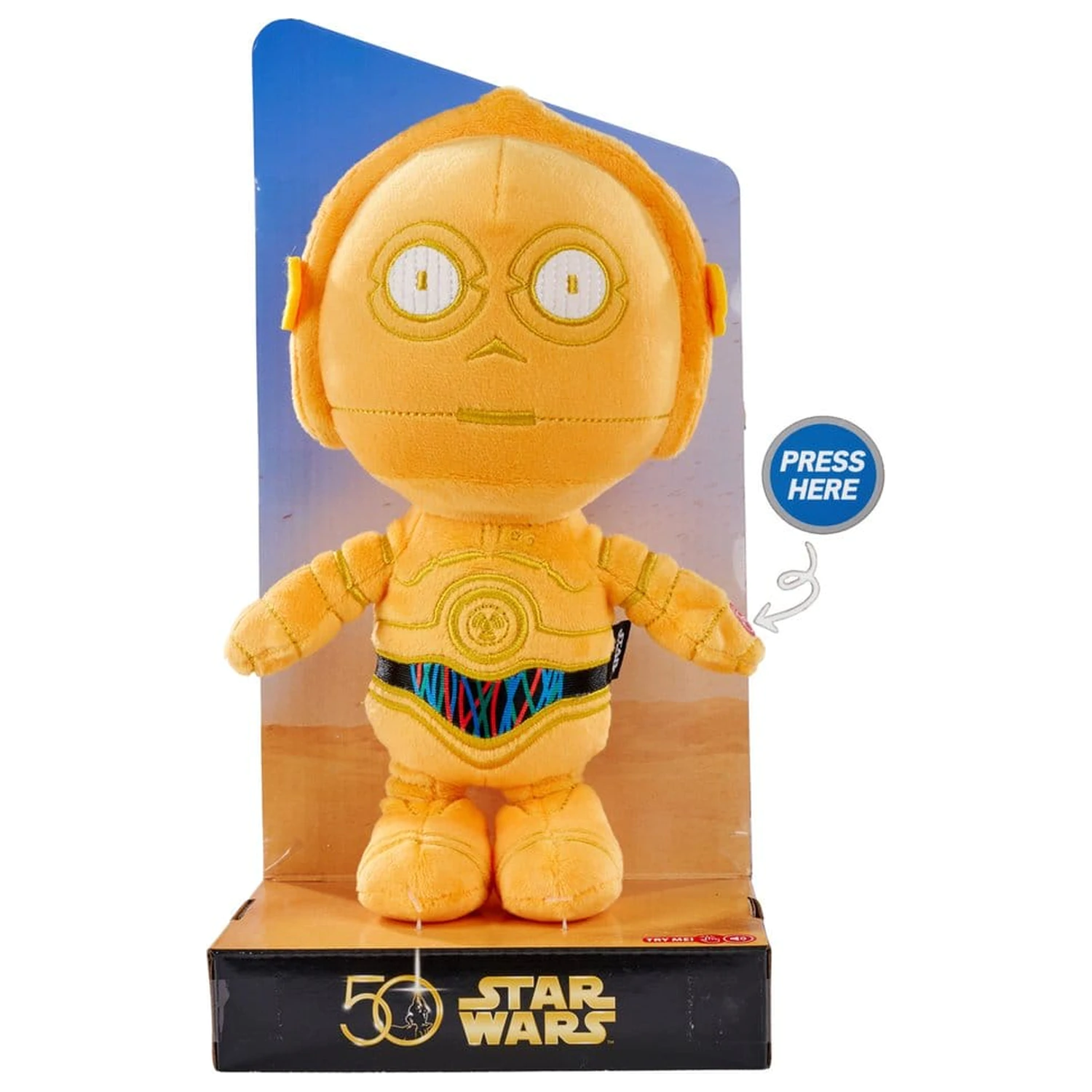 Star Wars 50th Figurina plus C-3PO 25 cm poza produsului
