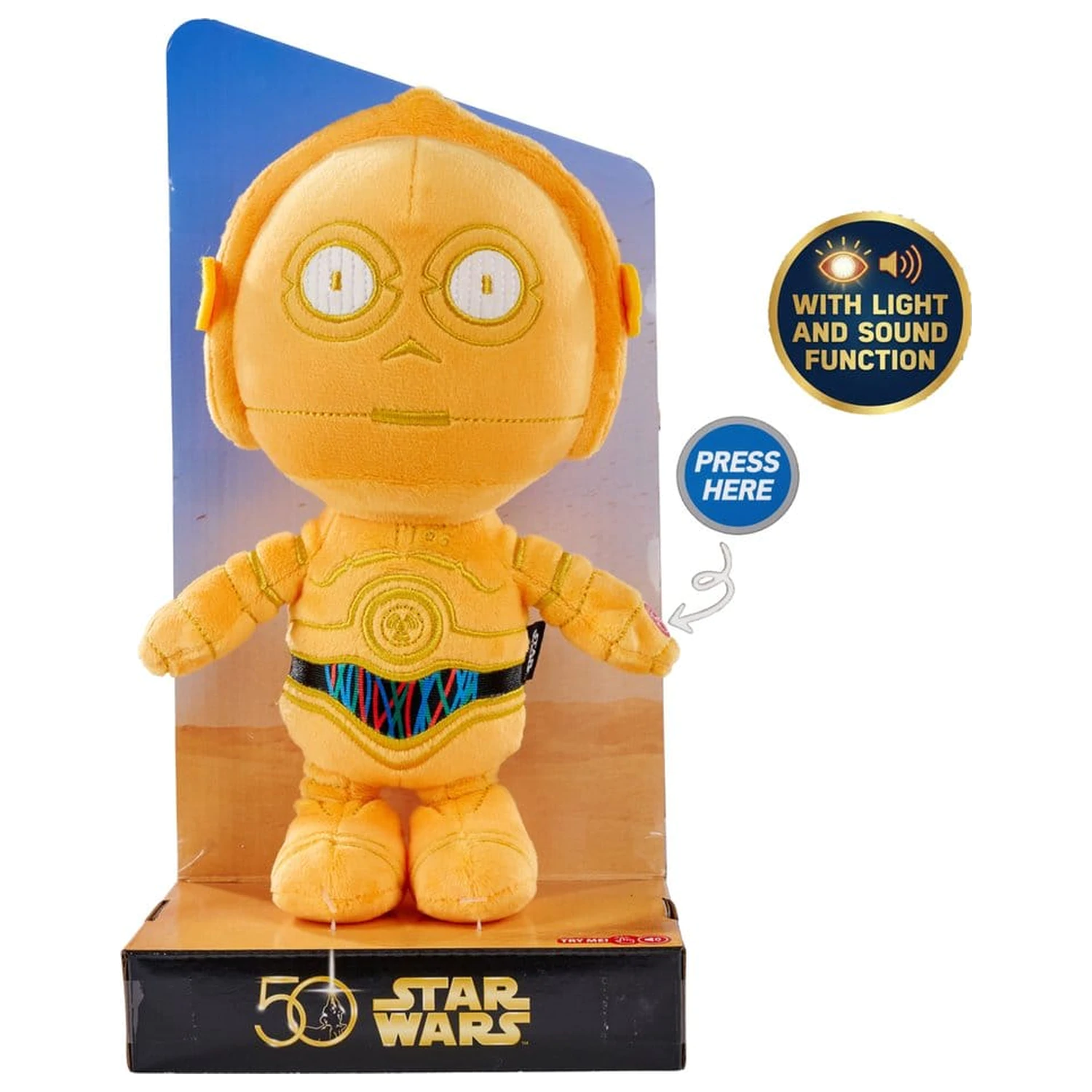Star Wars 50th Figurina plus C-3PO 25 cm poza produsului