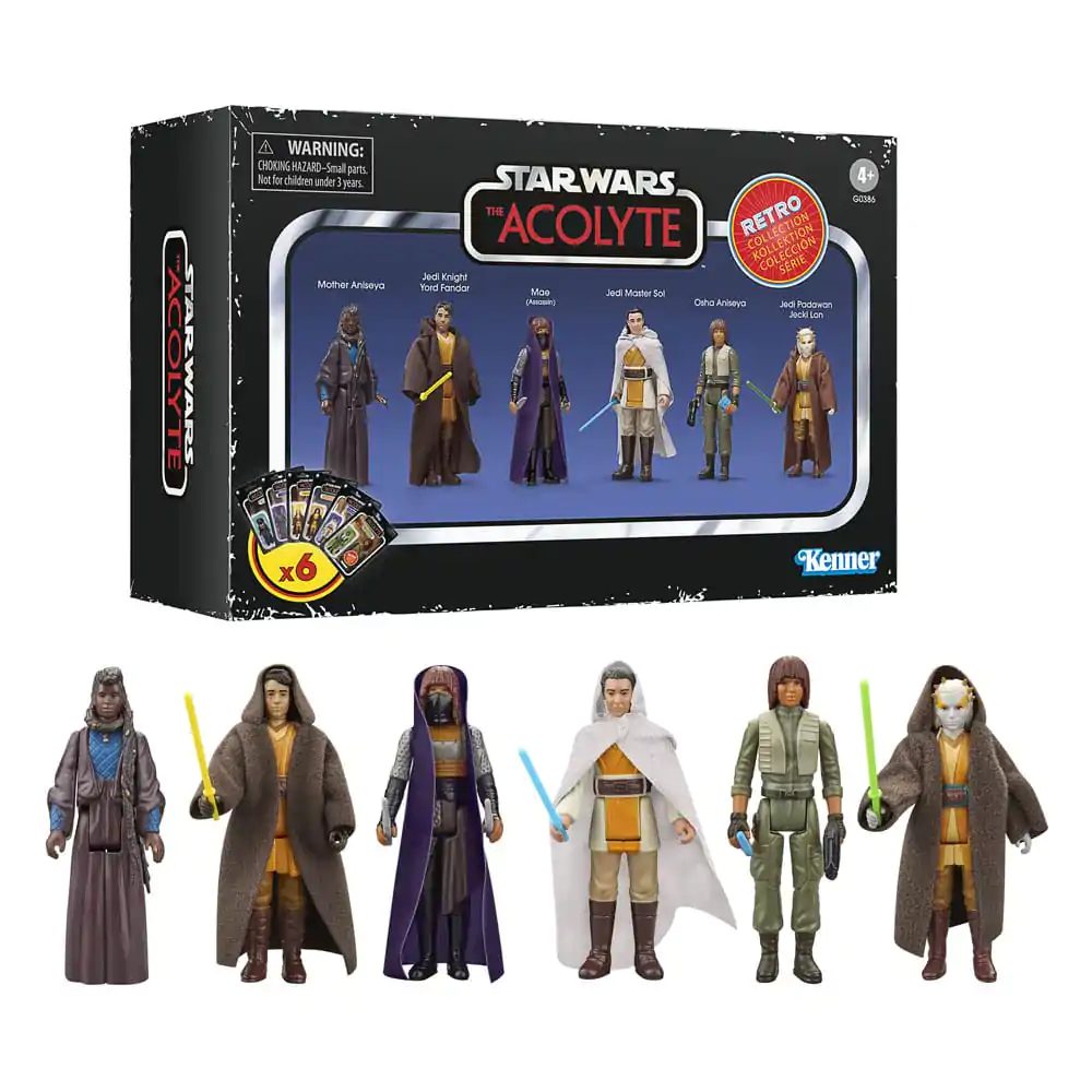 Star Wars: Acolyte Retro Collection Figurina de actiune pachet de 6 bucati 10 cm poza produsului