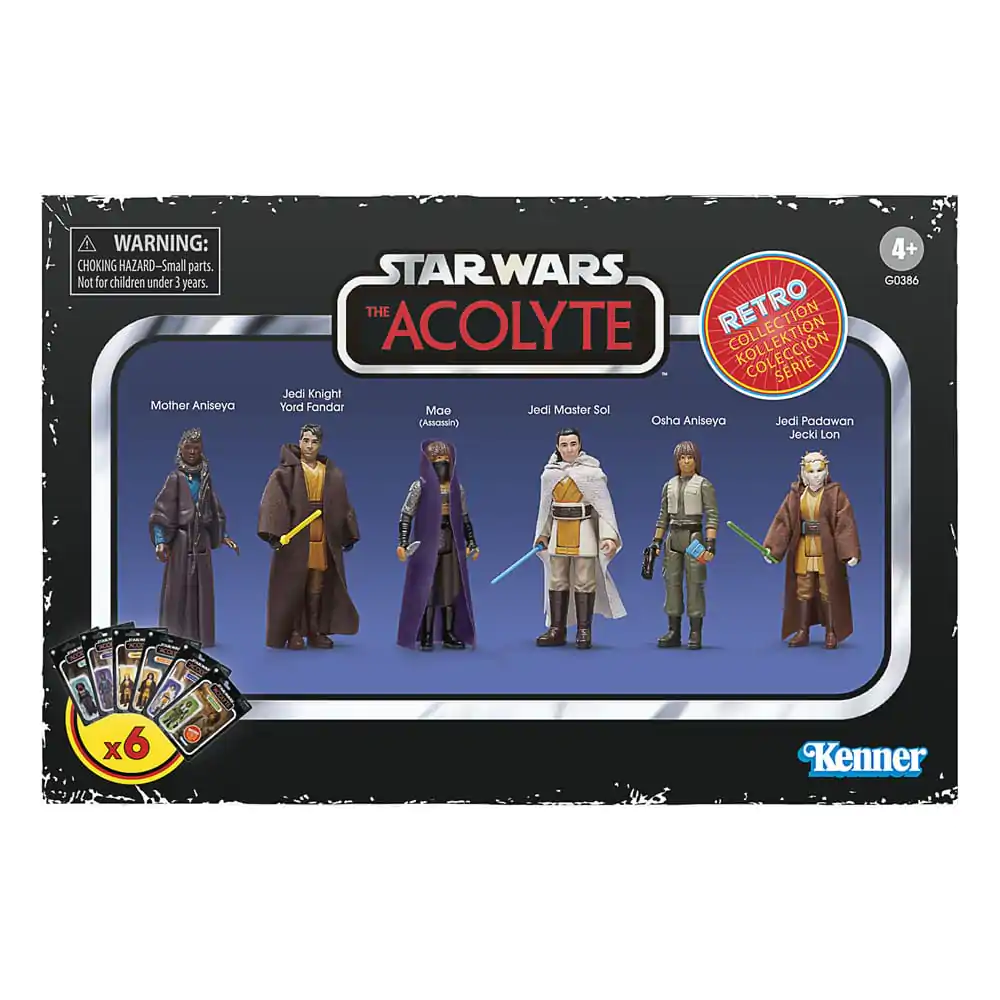 Star Wars: Acolyte Retro Collection Figurina de actiune pachet de 6 bucati 10 cm poza produsului