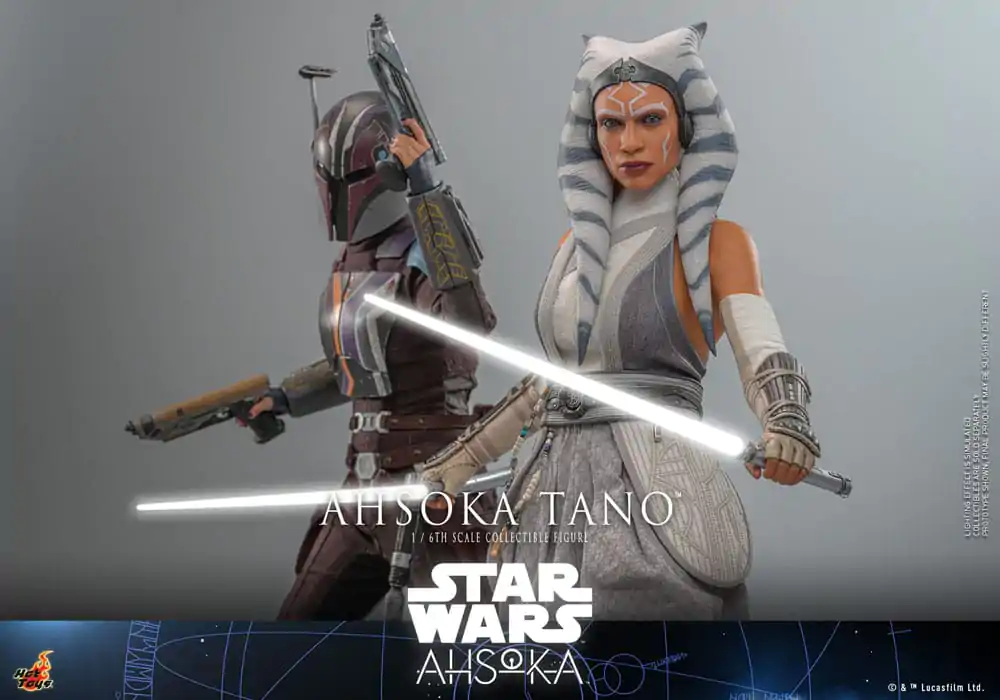 Star Wars: Ahsoka figurina de acțiune 1/6 Ahsoka Tano 28 cm poza produsului