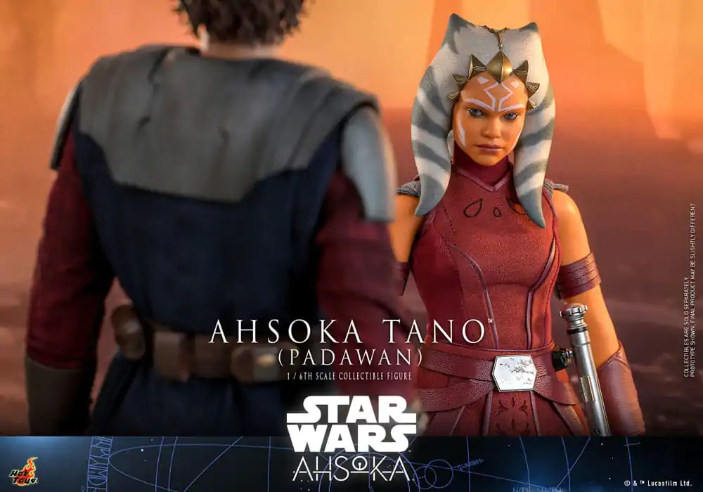 Star Wars: Ahsoka figurina de actiune 1/6 Ahsoka Tano (Padawan) 27 cm poza produsului