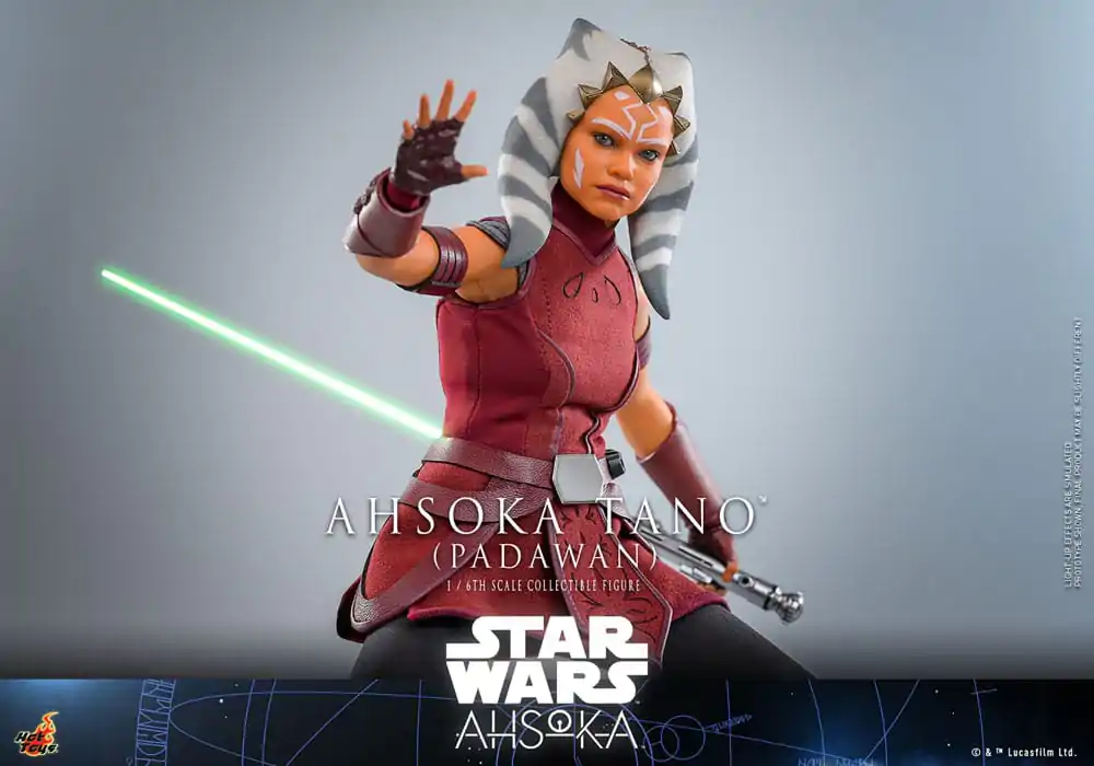 Star Wars: Ahsoka figurina de actiune 1/6 Ahsoka Tano (Padawan) 27 cm poza produsului