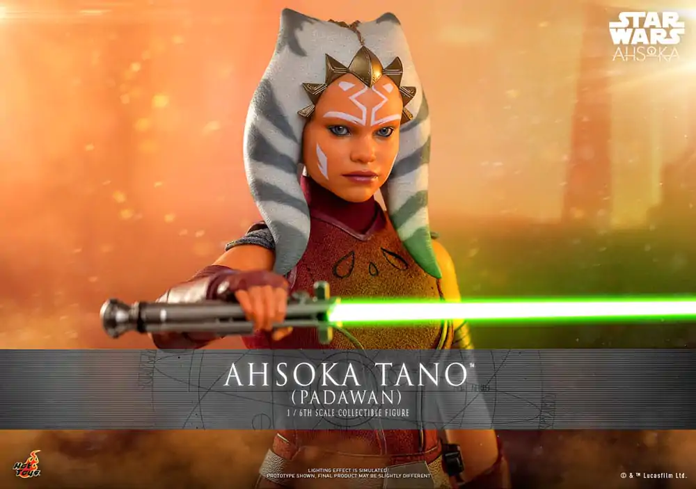 Star Wars: Ahsoka figurina de actiune 1/6 Ahsoka Tano (Padawan) 27 cm poza produsului