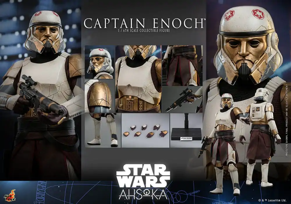 Star Wars: Ahsoka Figurina de Acțiune 1/6 Căpitanul Enoch 30 cm poza produsului