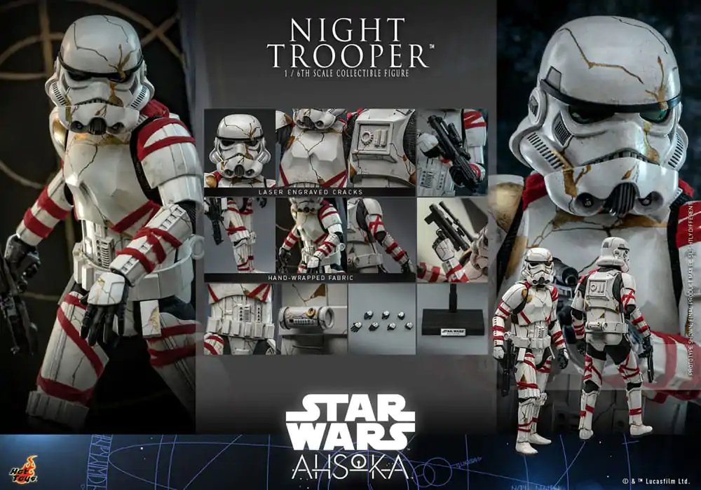 Star Wars: Ahsoka Figurina de acțiune 1/6 Night Trooper 31 cm poza produsului