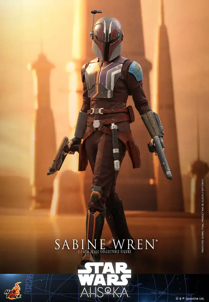 Star Wars: Ahsoka figurina de actiune 1/6 Sabine Wren 28 cm poza produsului