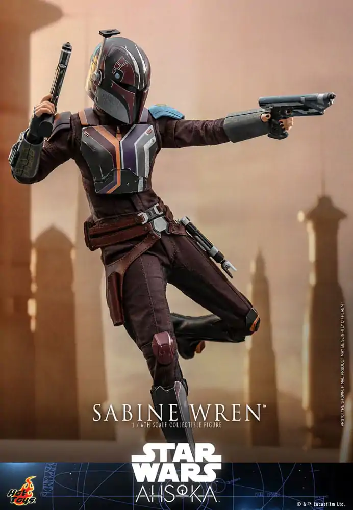 Star Wars: Ahsoka figurina de actiune 1/6 Sabine Wren 28 cm poza produsului