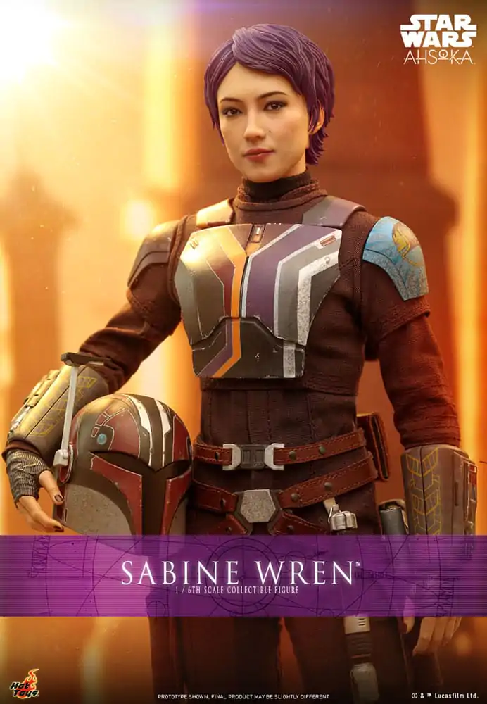 Star Wars: Ahsoka figurina de actiune 1/6 Sabine Wren 28 cm poza produsului
