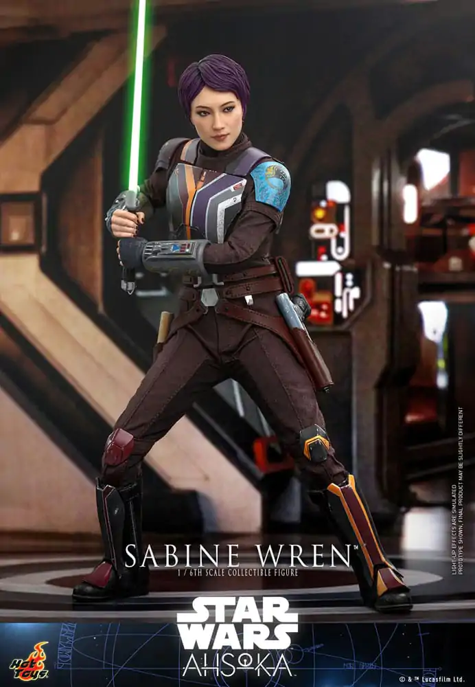 Star Wars: Ahsoka figurina de actiune 1/6 Sabine Wren 28 cm poza produsului