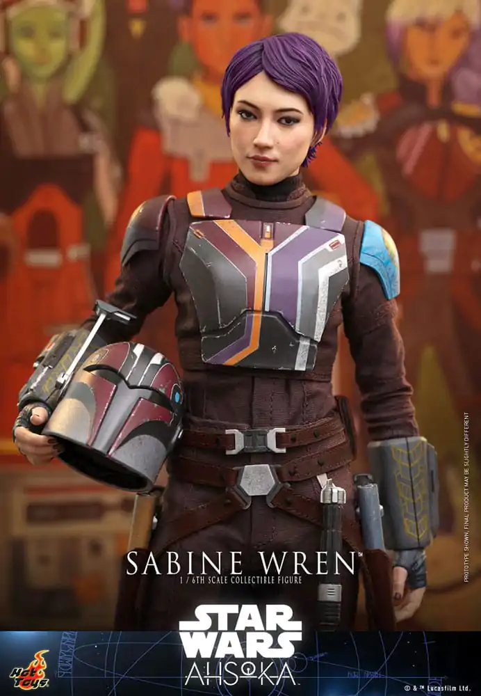 Star Wars: Ahsoka figurina de actiune 1/6 Sabine Wren 28 cm poza produsului