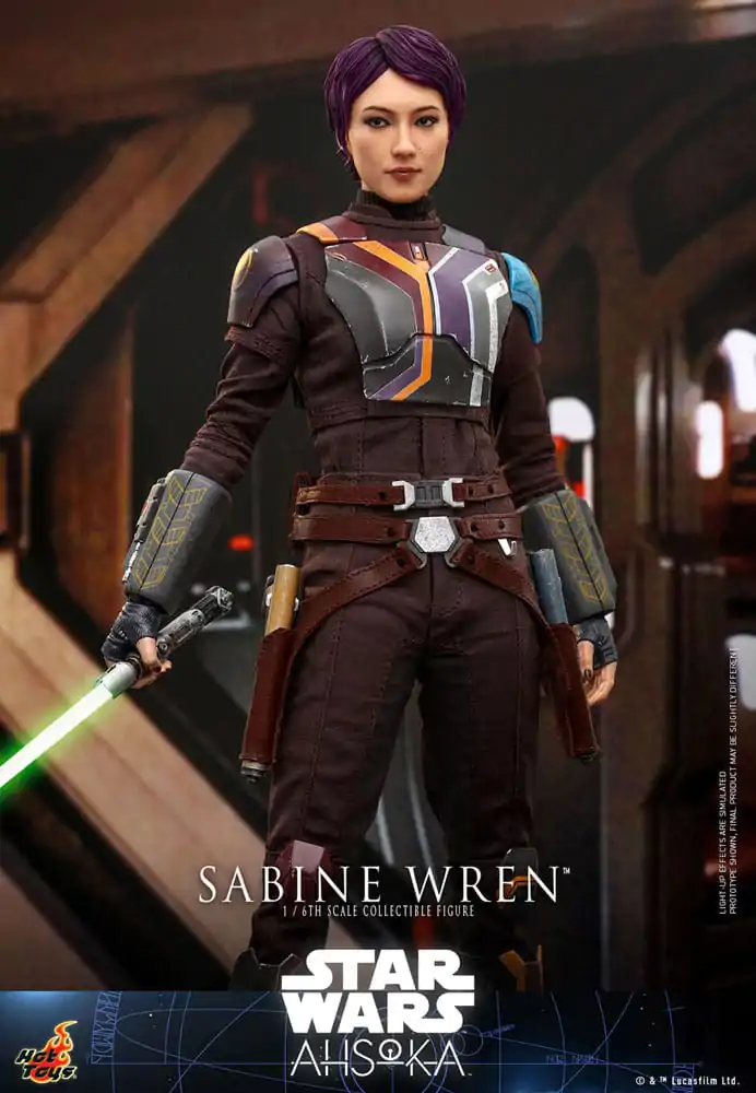 Star Wars: Ahsoka figurina de actiune 1/6 Sabine Wren 28 cm poza produsului