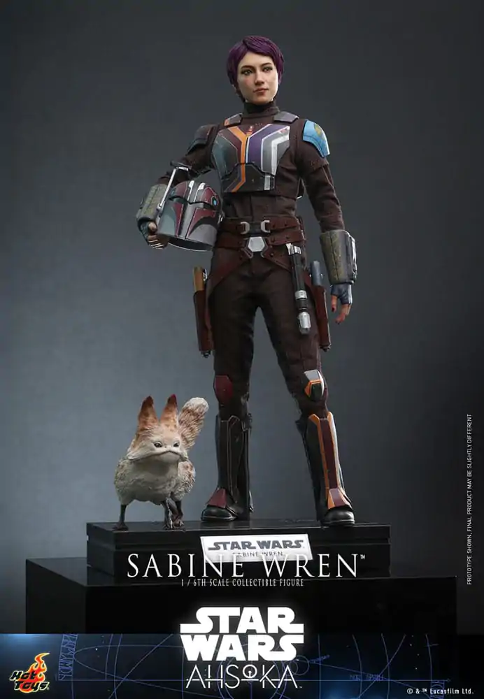 Star Wars: Ahsoka figurina de actiune 1/6 Sabine Wren 28 cm poza produsului