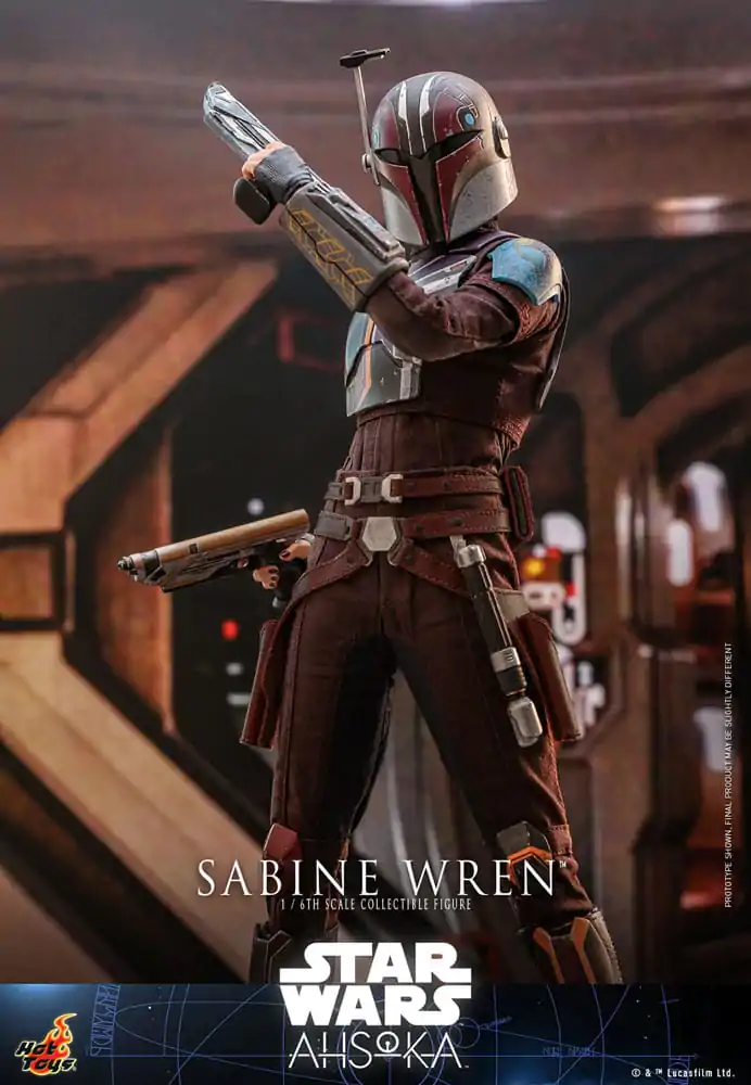 Star Wars: Ahsoka figurina de actiune 1/6 Sabine Wren 28 cm poza produsului