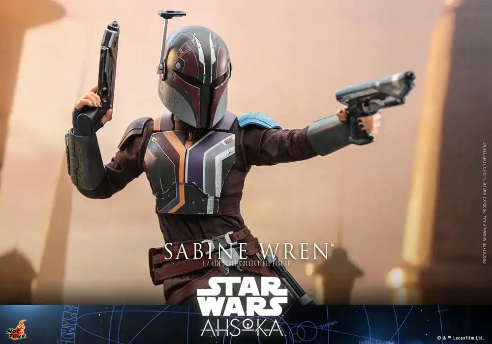 Star Wars: Ahsoka figurina de actiune 1/6 Sabine Wren 28 cm poza produsului