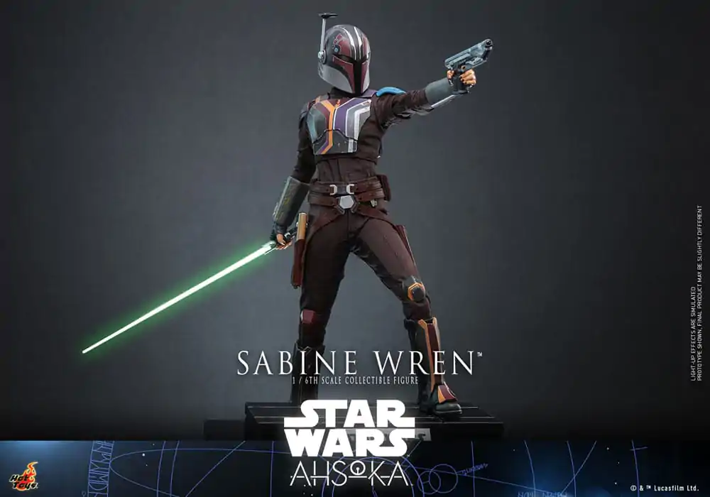Star Wars: Ahsoka figurina de actiune 1/6 Sabine Wren 28 cm poza produsului