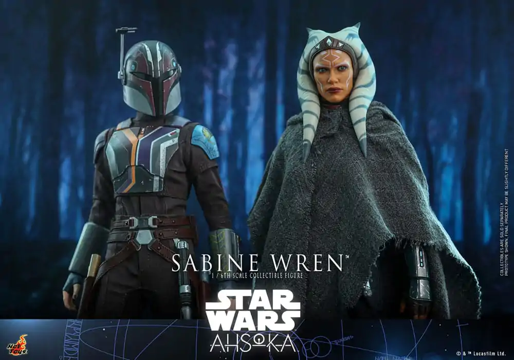 Star Wars: Ahsoka figurina de actiune 1/6 Sabine Wren 28 cm poza produsului