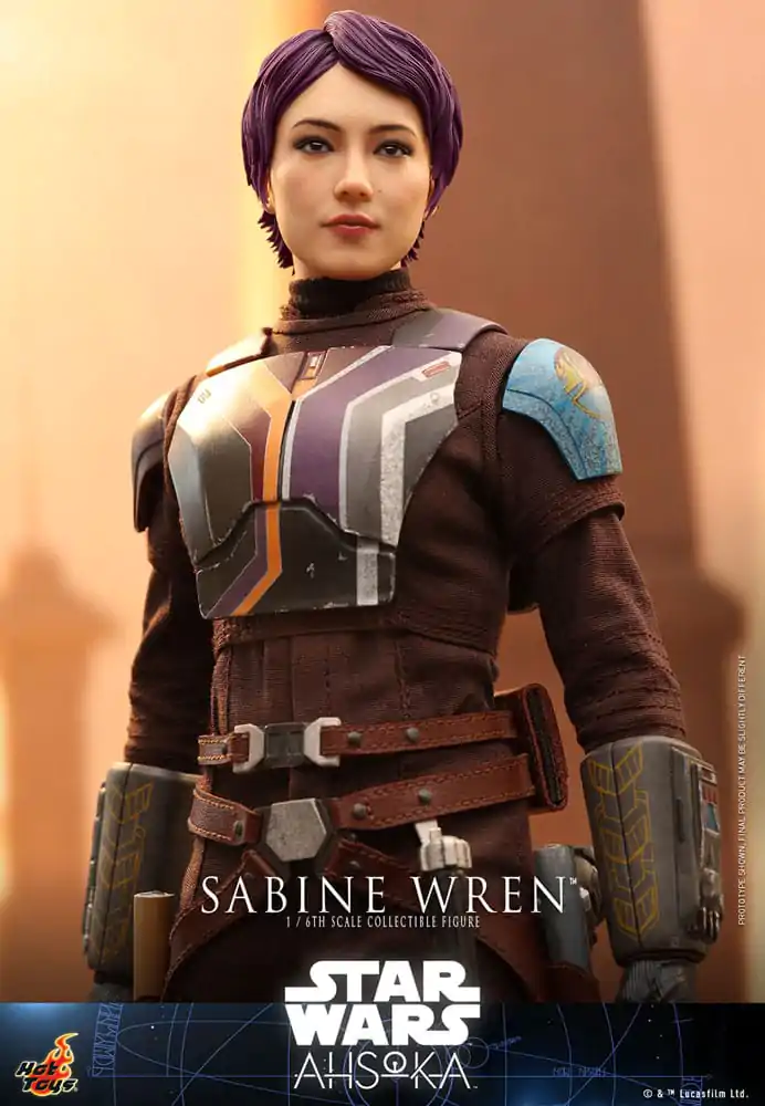 Star Wars: Ahsoka figurina de actiune 1/6 Sabine Wren 28 cm poza produsului