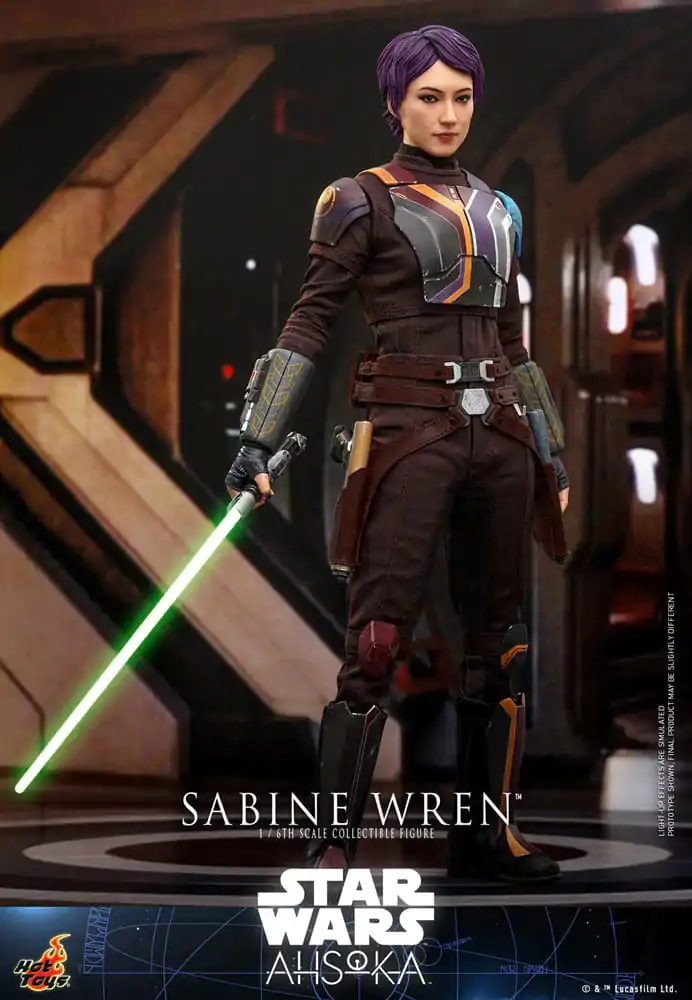 Star Wars: Ahsoka figurina de actiune 1/6 Sabine Wren 28 cm poza produsului
