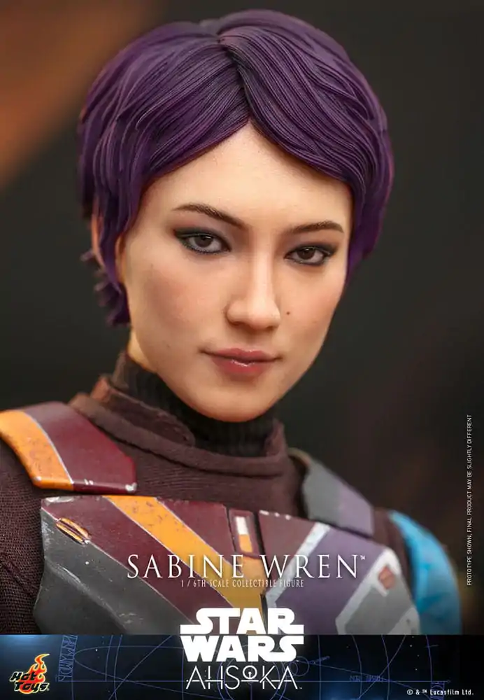 Star Wars: Ahsoka figurina de actiune 1/6 Sabine Wren 28 cm poza produsului