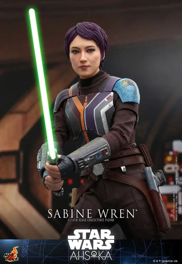 Star Wars: Ahsoka figurina de actiune 1/6 Sabine Wren 28 cm poza produsului