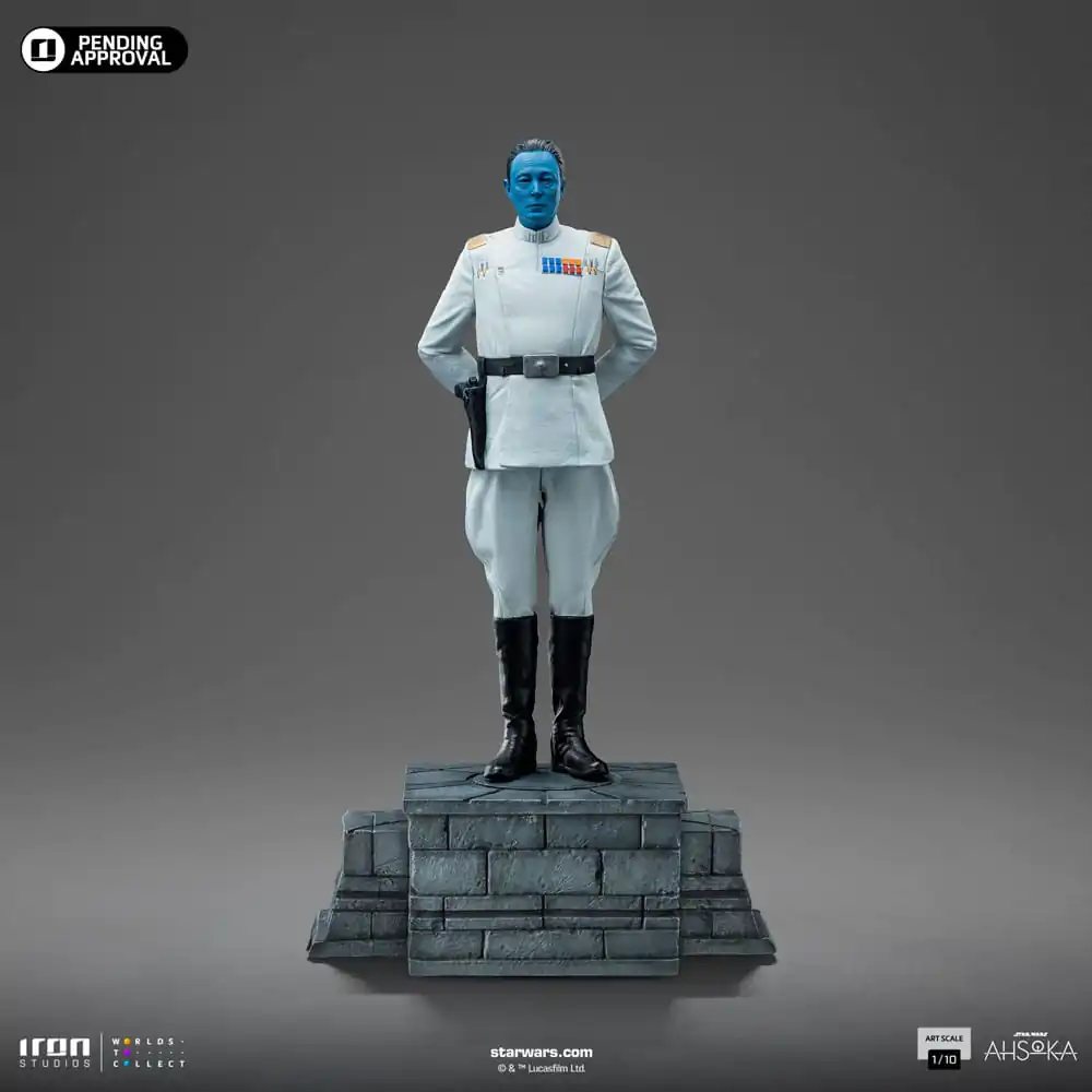 Star Wars Ahsoka Statuie Scară Artă 1/10 Mare Amiral Thrawn 25 cm poza produsului