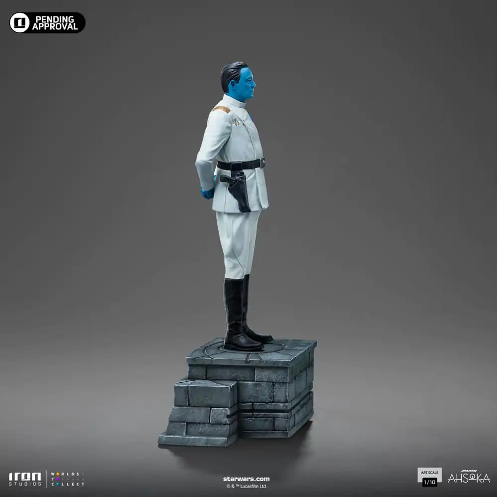 Star Wars Ahsoka Statuie Scară Artă 1/10 Mare Amiral Thrawn 25 cm poza produsului