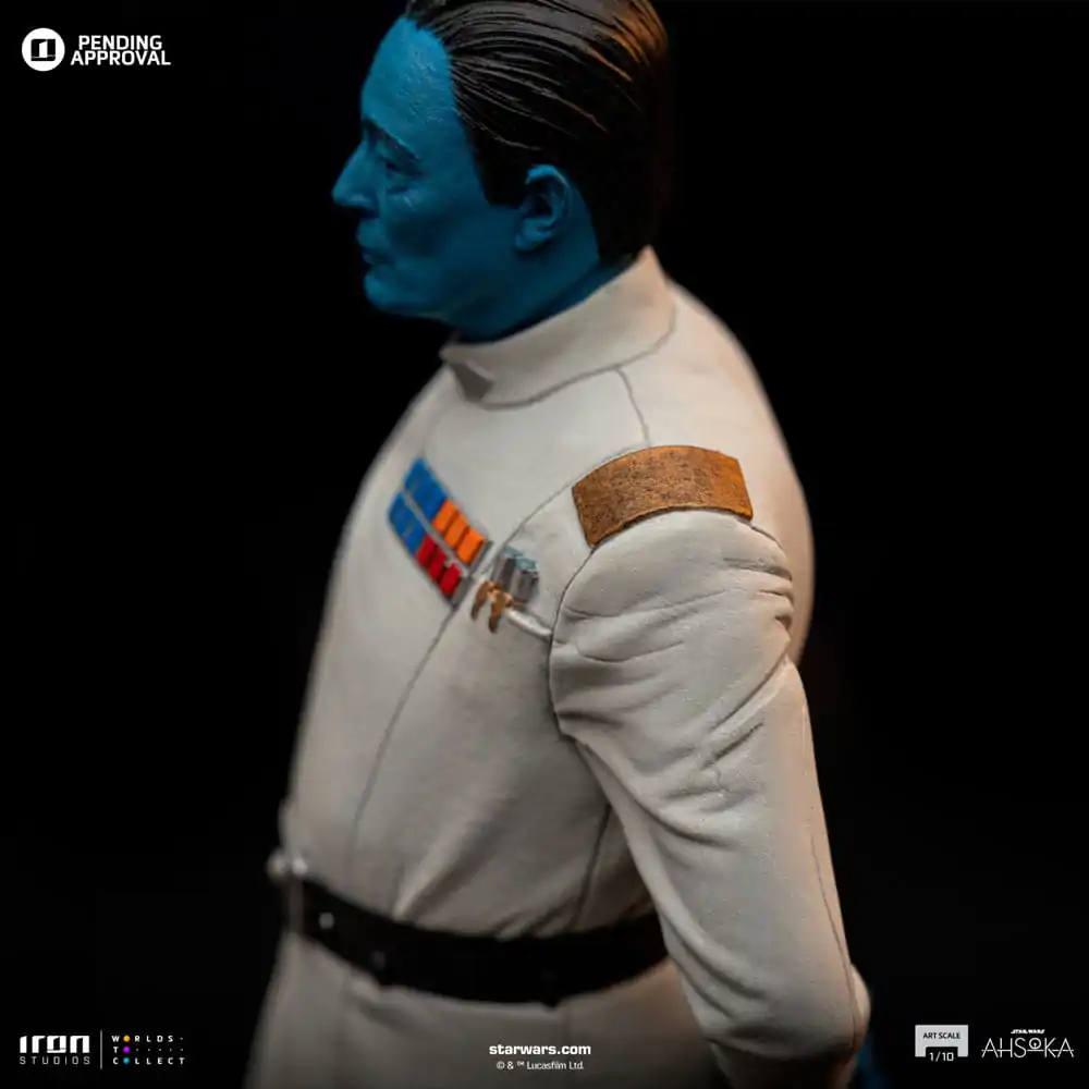 Star Wars Ahsoka Statuie Scară Artă 1/10 Mare Amiral Thrawn 25 cm poza produsului