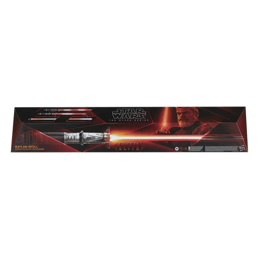 Star Wars: Ahsoka Black Series Replica Sabie Laser Force FX Elite Baylan Skoll poza produsului