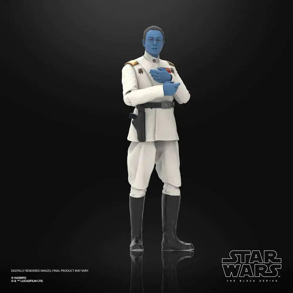 Star Wars: Ahsoka Black Series Figurina de acțiune Grand Admiral Thrawn 15 cm poza produsului