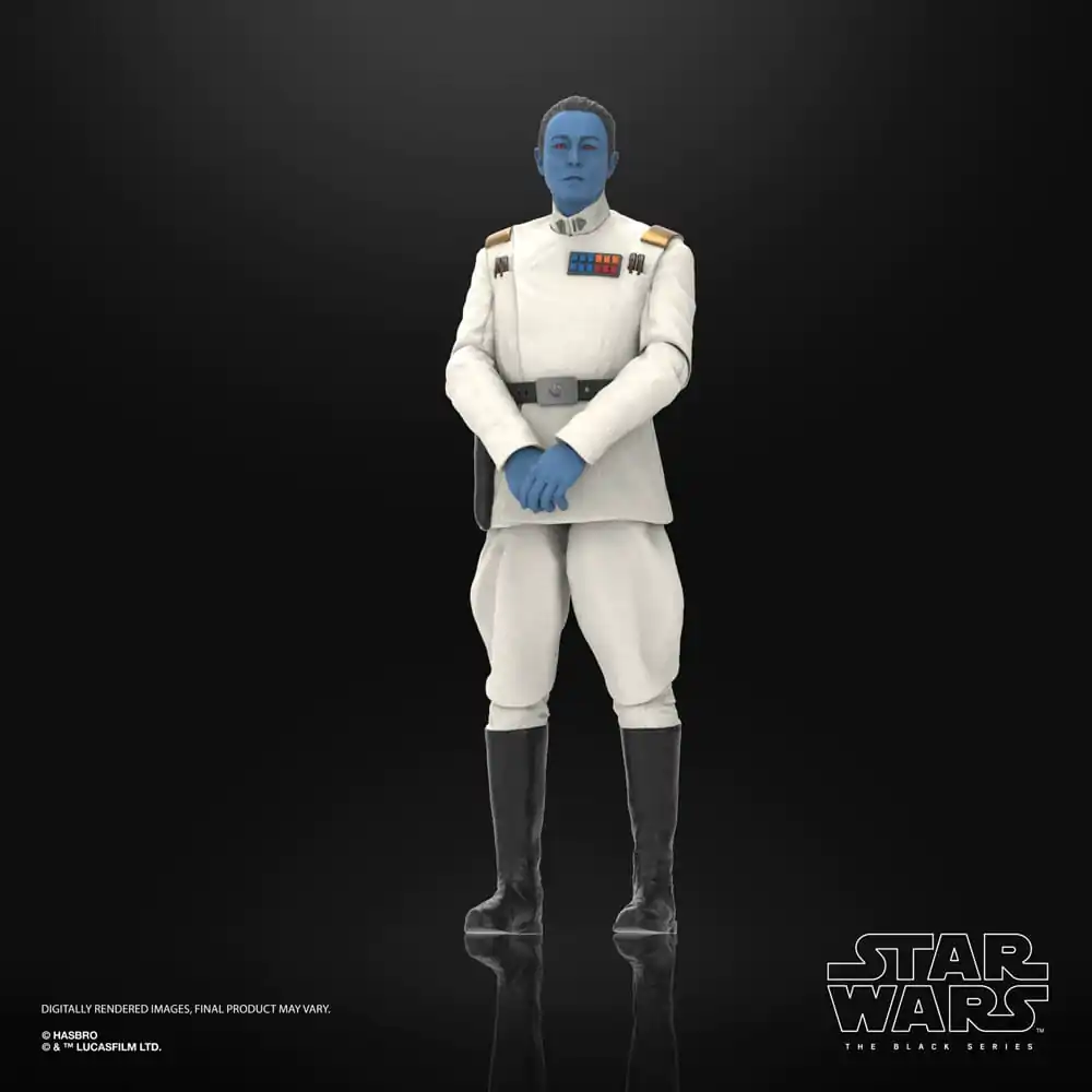 Star Wars: Ahsoka Black Series Figurina de acțiune Grand Admiral Thrawn 15 cm poza produsului