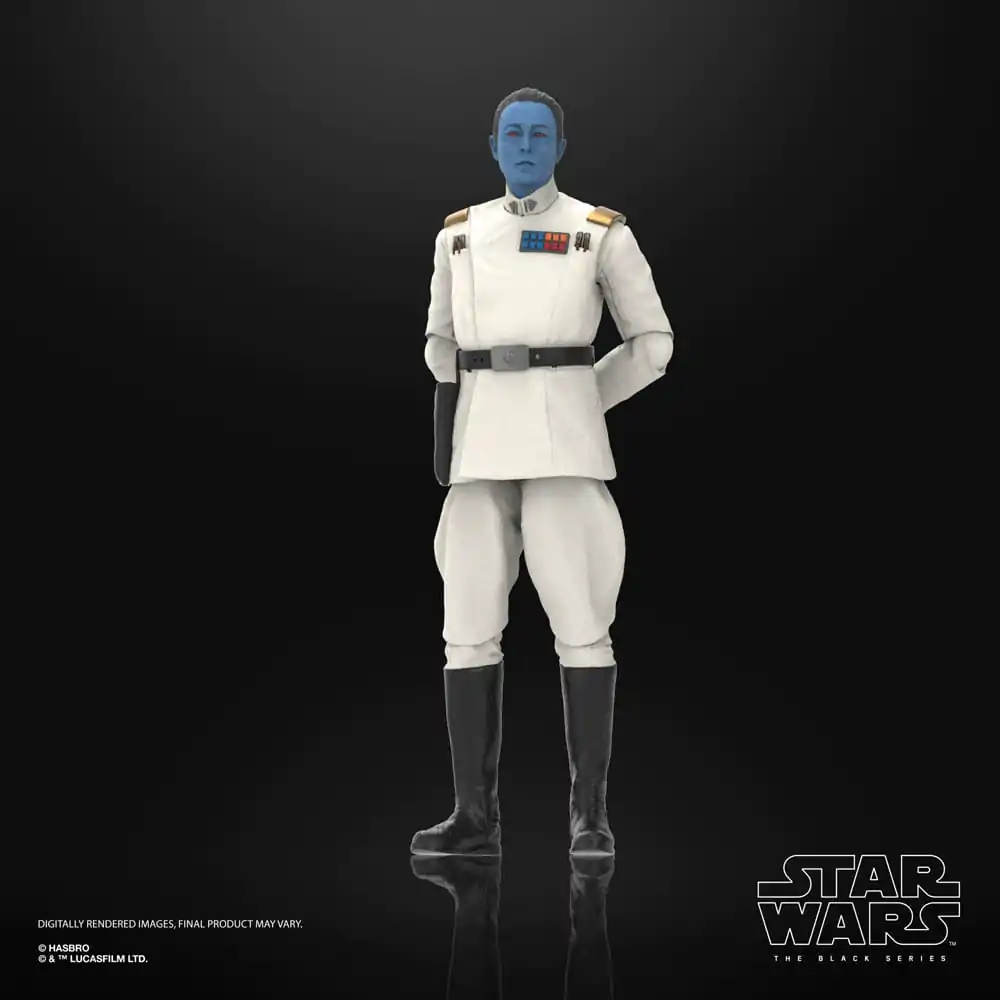 Star Wars: Ahsoka Black Series Figurina de acțiune Grand Admiral Thrawn 15 cm poza produsului