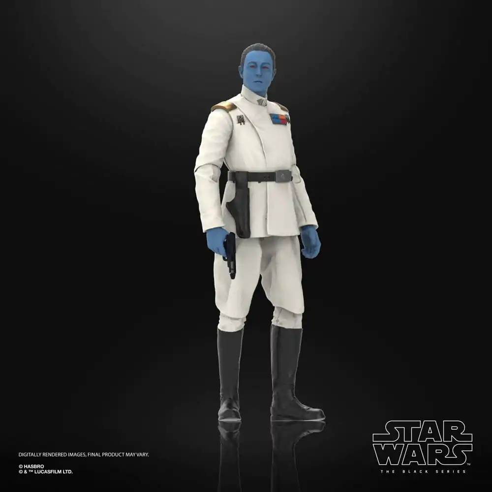 Star Wars: Ahsoka Black Series Figurina de acțiune Grand Admiral Thrawn 15 cm poza produsului